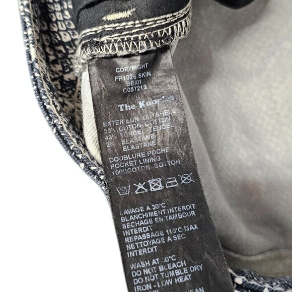 The Kooples Womens Skin Fit, Snake Print, Low Rise, Skinny Jeans, Size 29 - Picture 6 of 8